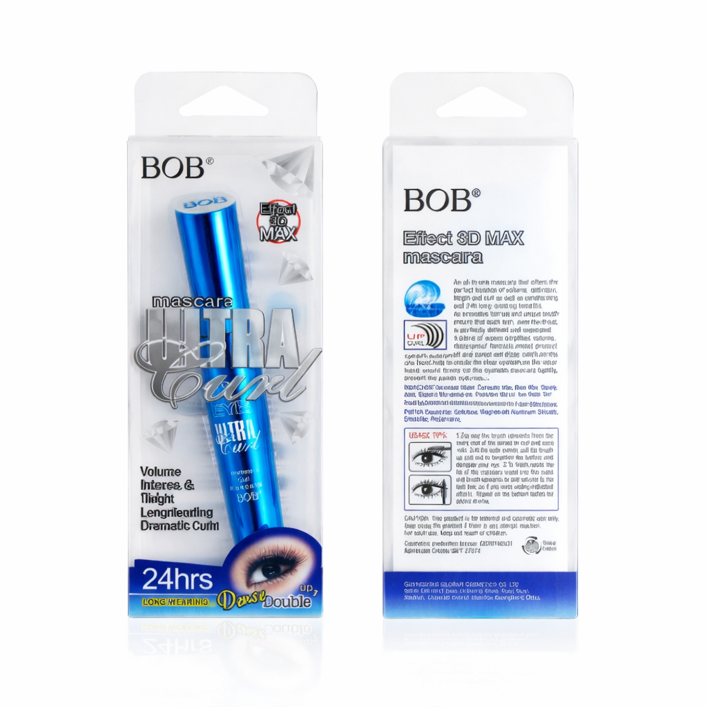 BOB Effect Ultra Curl mascara packaging