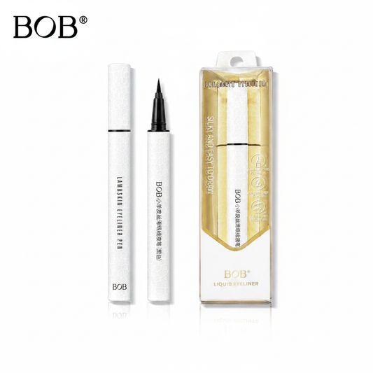 BOB Lamb Skin Silky Liquid Eyeliner Pen with BOB logo